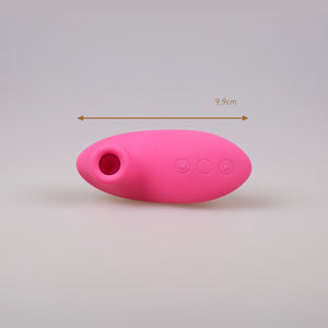 Liten rosa lufttrycksvibrator - mått